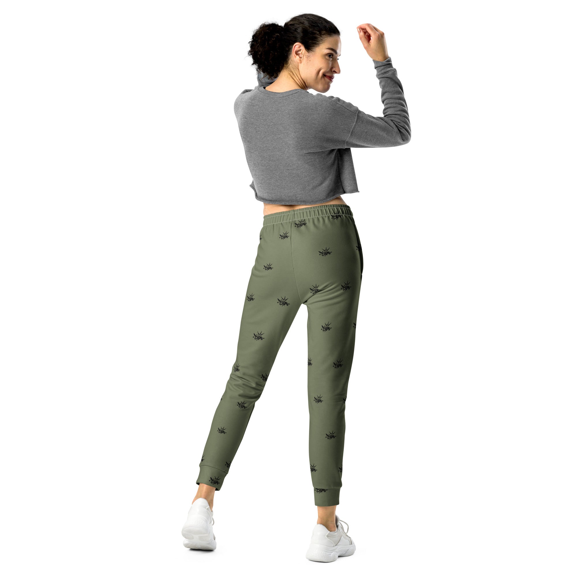 Khaki Woman Sweatpants