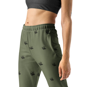 Khaki Woman Sweatpants