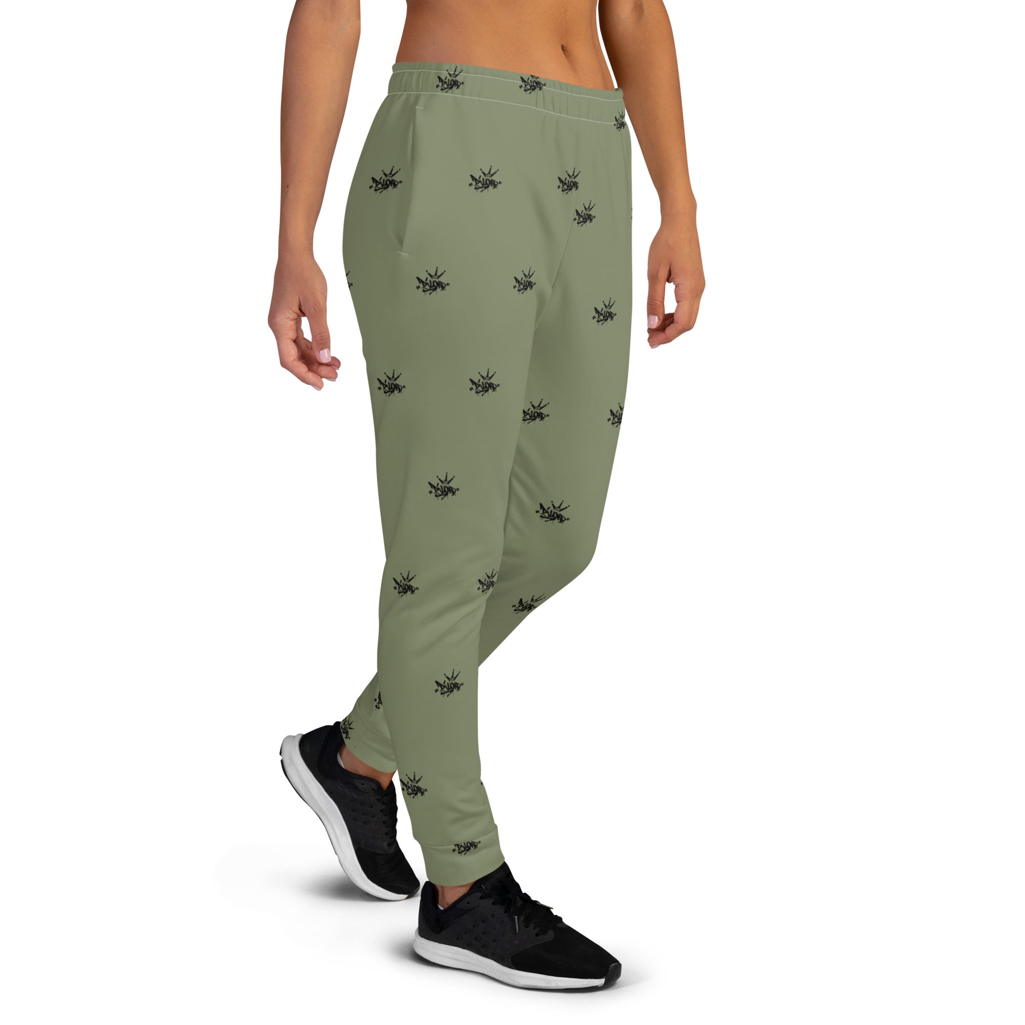 Khaki Woman Sweatpants