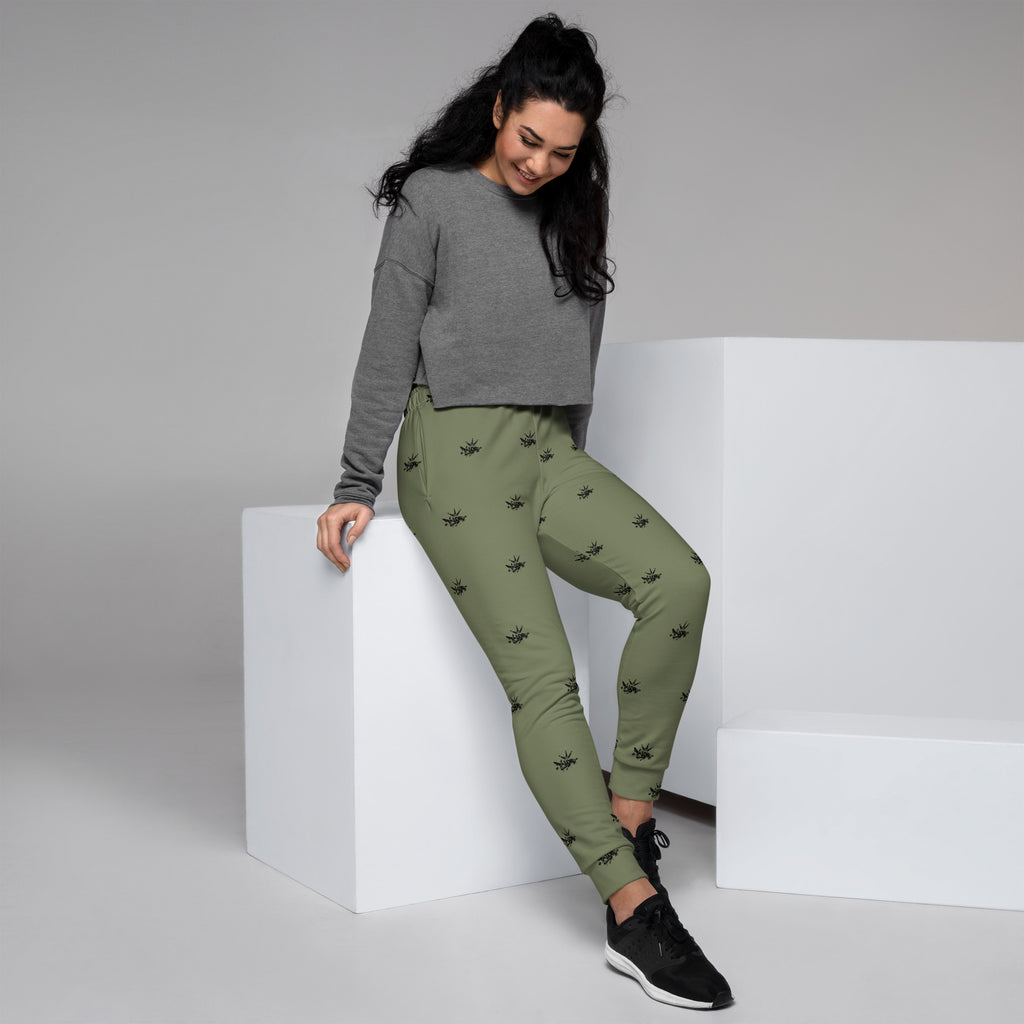 Khaki Woman Sweatpants