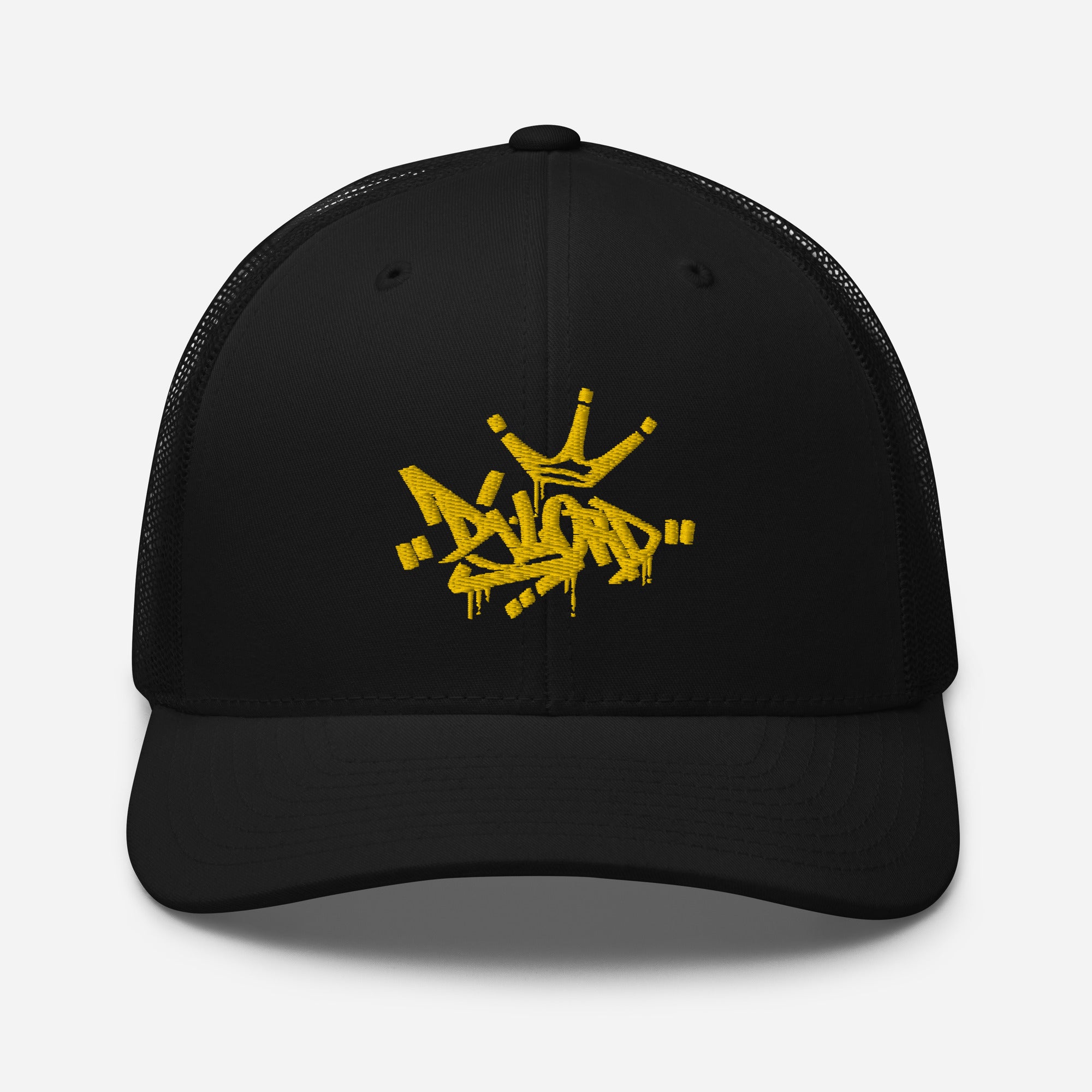 Black Trucker Cap